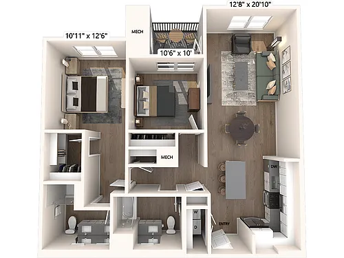 Floor plan BM09-Upgrade
