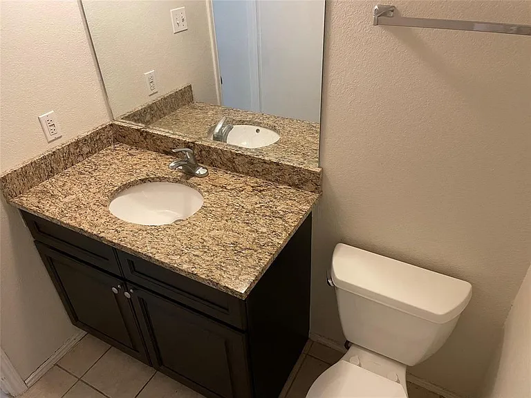 Half bath down