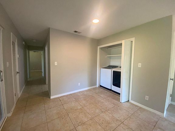 Dining Room with Laundry room