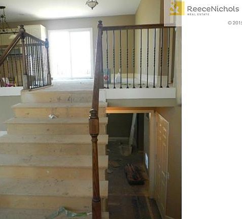 Stairwells with wrought iron spindles