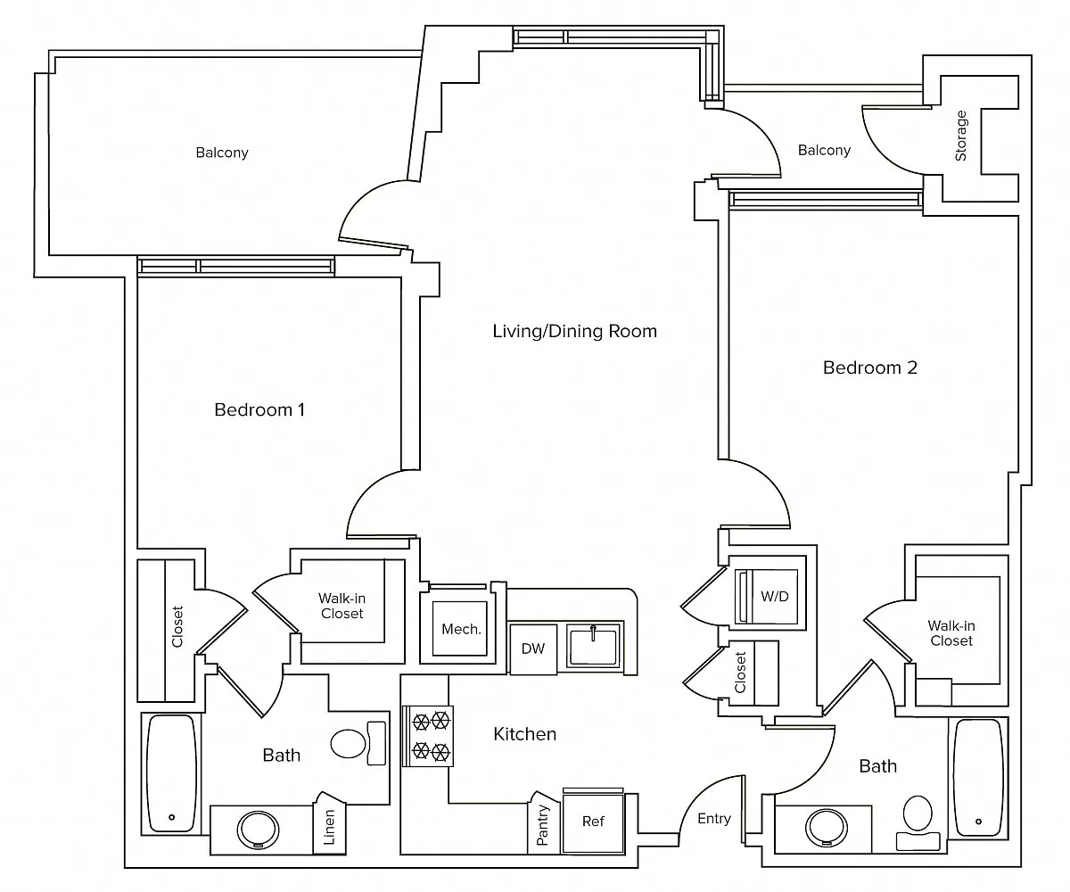 Floor plan B3