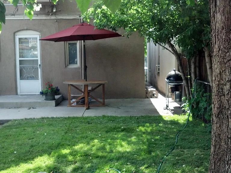 Outside patio for entertaining.