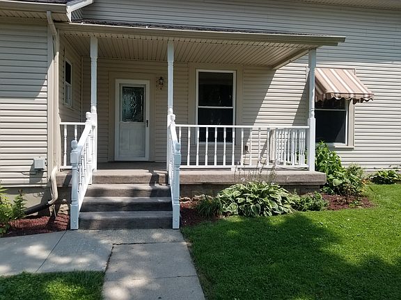front porch walk up.