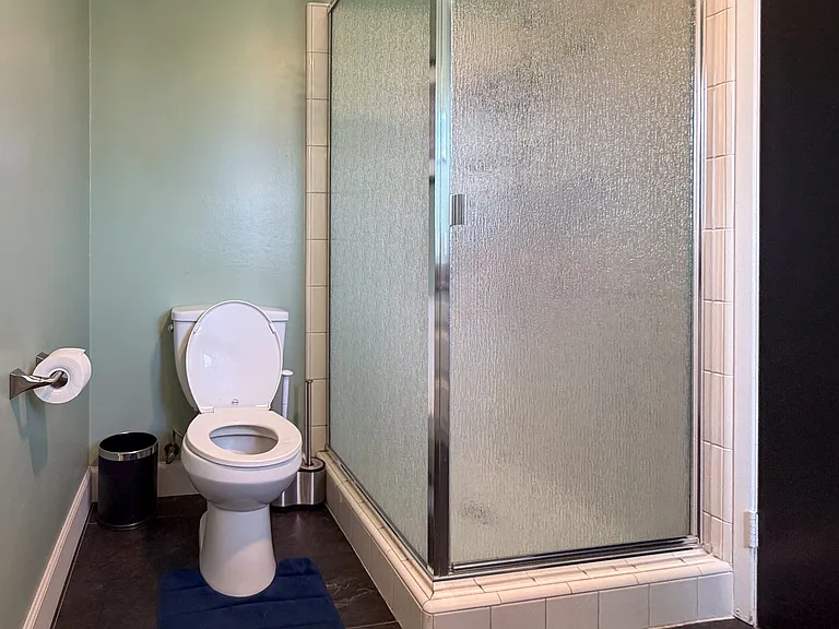 Primary ensuite with walk-in shower