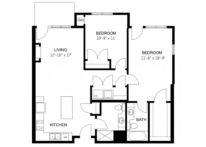 Floor plan Monterossa