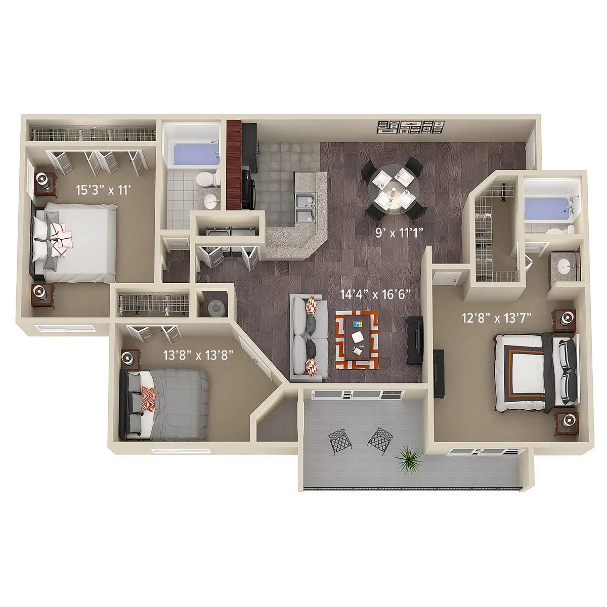 Floor plan C1 SPRUCE