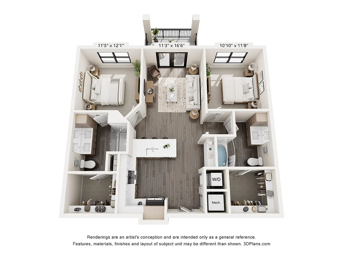 Floor plan B1