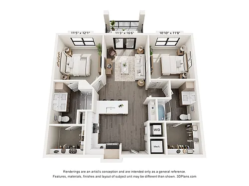 Floor plan B1
