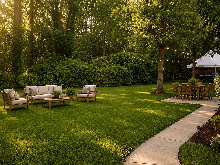 Private Back yard