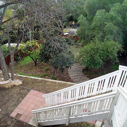 Stairs Going to Patio