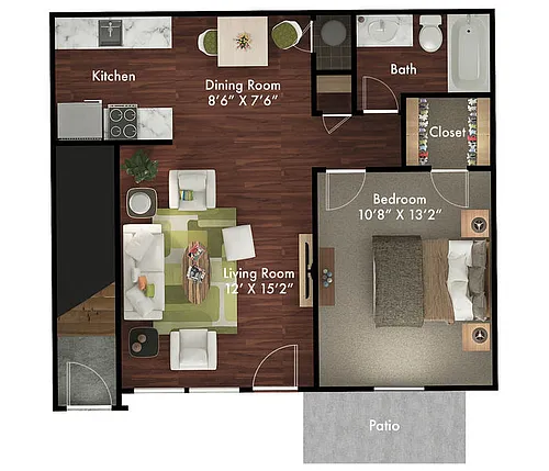Floor plan Palm - A2