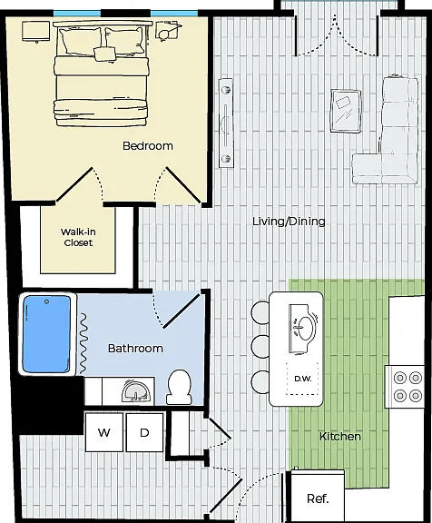 Woodmont Commons Apartments — Photo 43