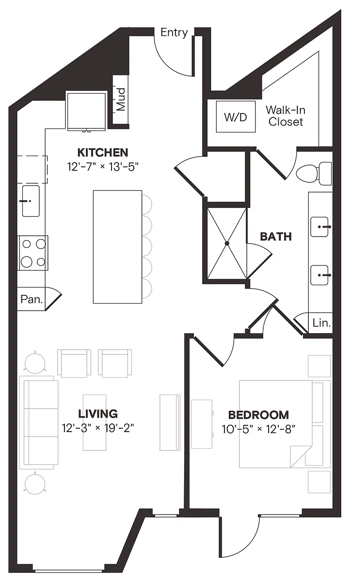 Floor plan A61