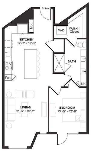 Floor plan A61