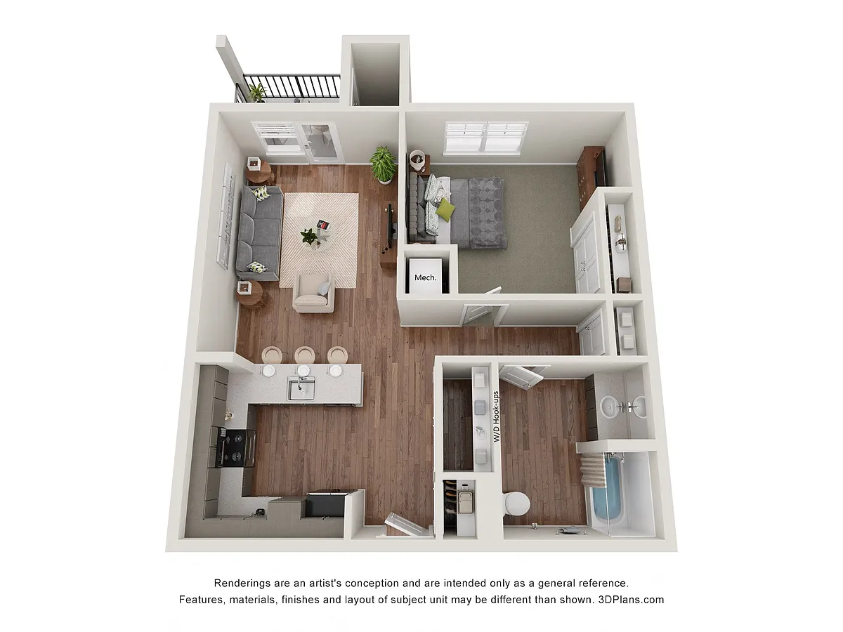 Floor plan A1
