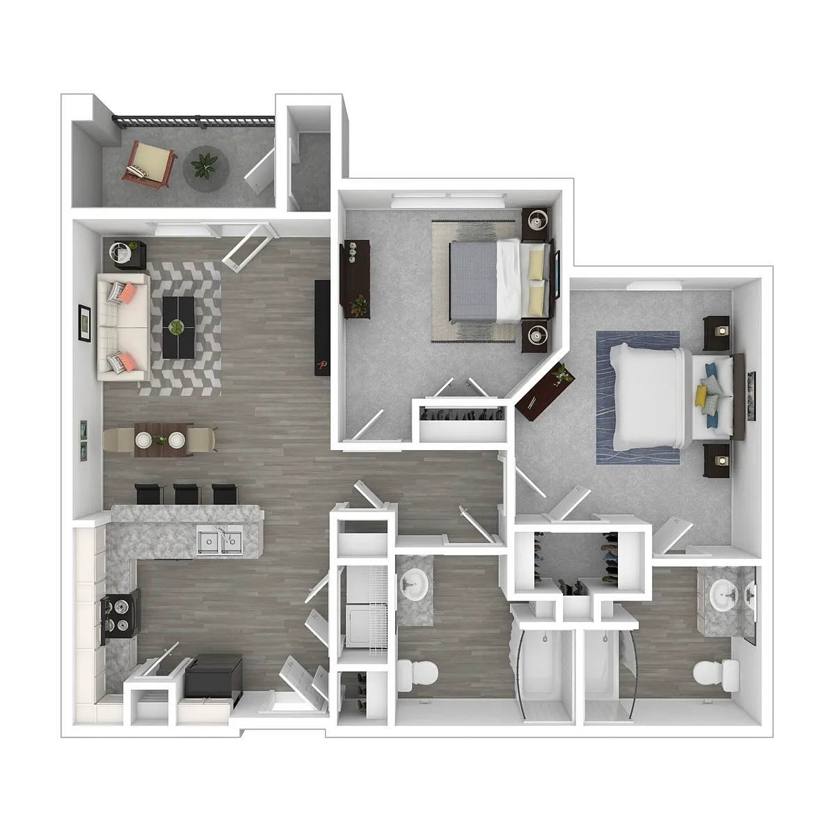 Floor plan The Oliver