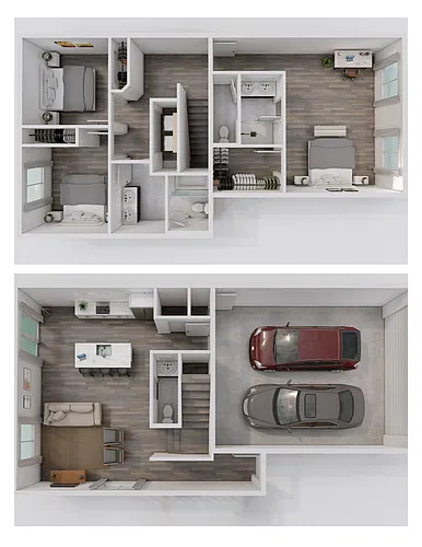 Floor plan 3 Bedroom Cedarwood