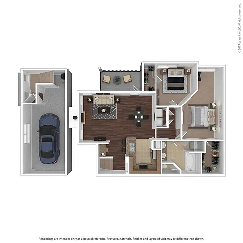 Floor plan Pecan