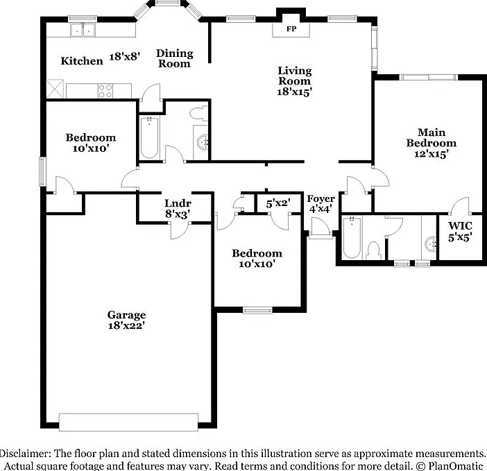 3 bed, 2.0 bath, 1221 sqft, $2,035 — Photo 2