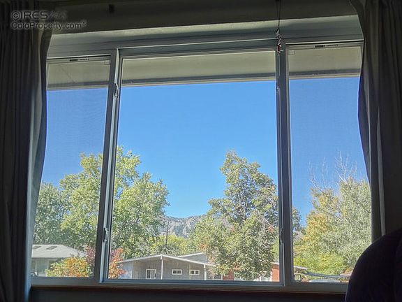 View from living room window