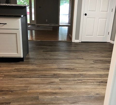 Kitchen at Front Dr/Liv Rm