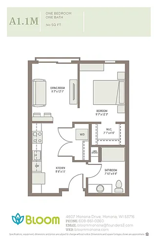 Floor plan A11M
