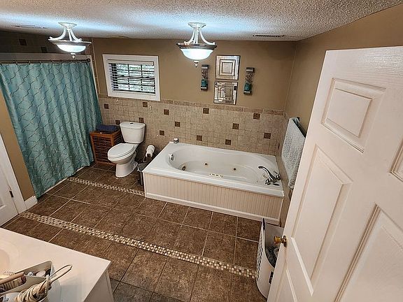 Master Bath before new flooring
