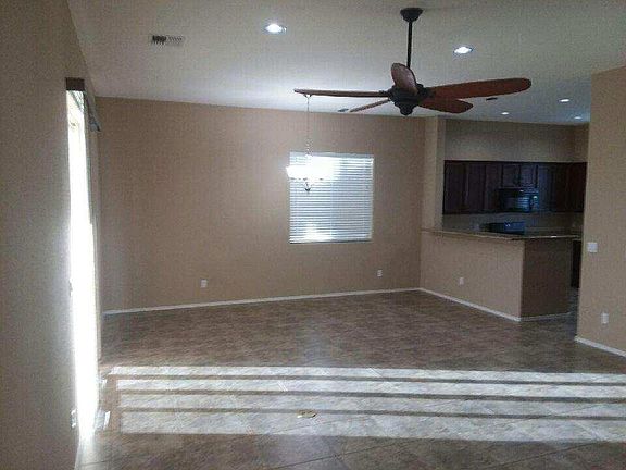 Tiled Family room and Dining area.