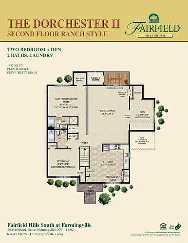 Floor plan The Dorchester II