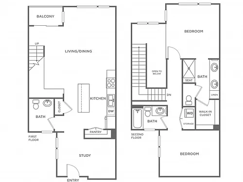 Floor plan D - Classic