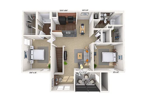 Floor plan Tobago