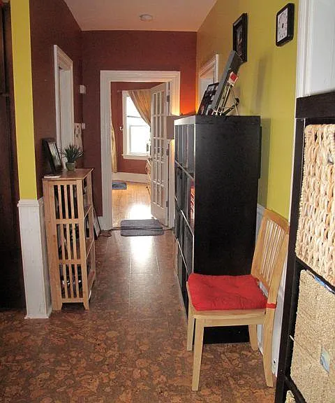 the colors of the walls are now tan