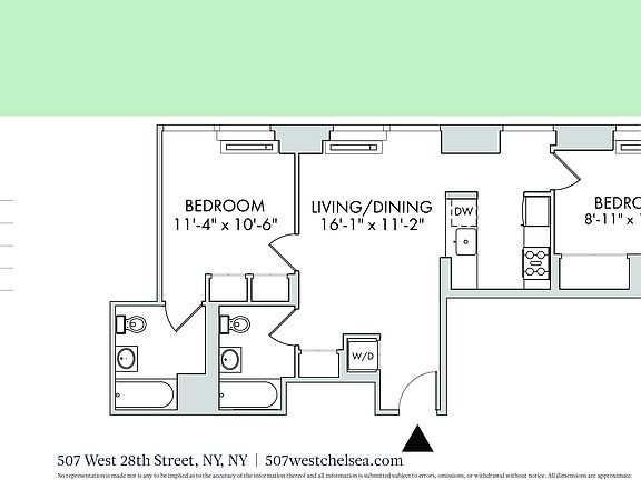 2nd image of 507 W 28th St APT 20F