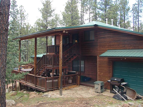 Back View w/ back garage