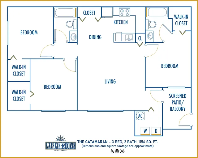 Floor plan THE CATAMARAN