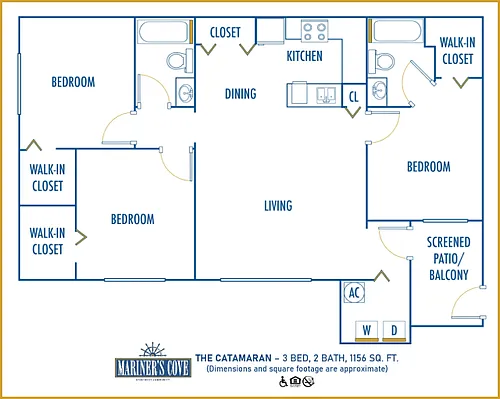 Floor plan THE CATAMARAN