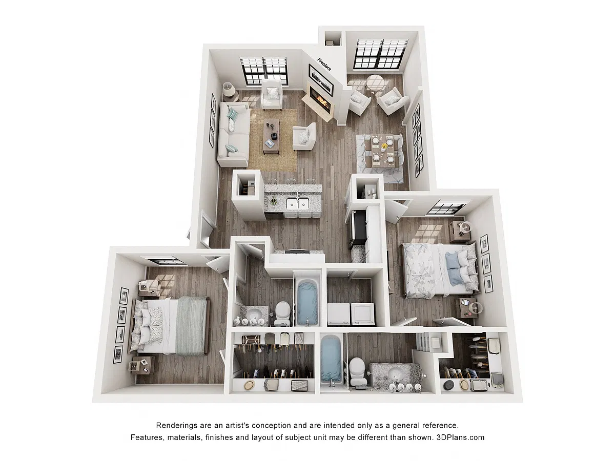 Floor plan Oak - B2B