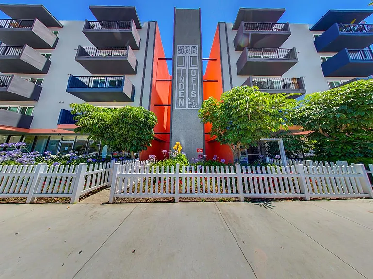 Front of building