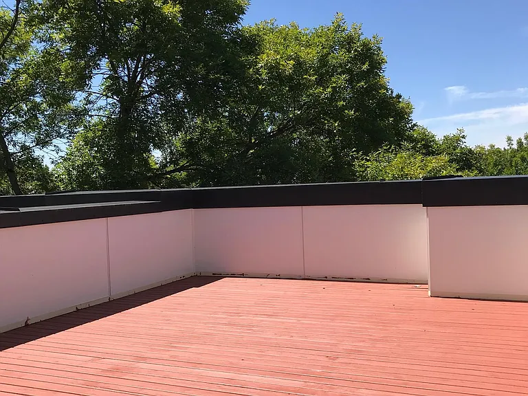 Rooftop deck view - daytime