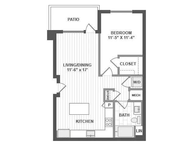 Floor plan A3b