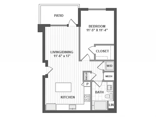 Floor plan A3b