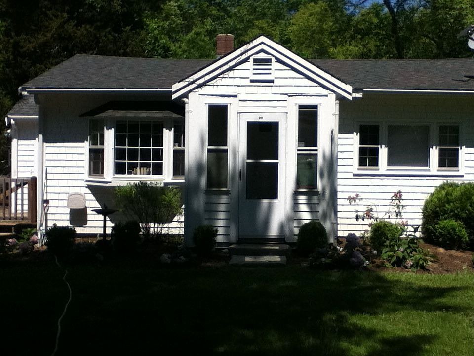 front of house (deck and side entrance not shown)
