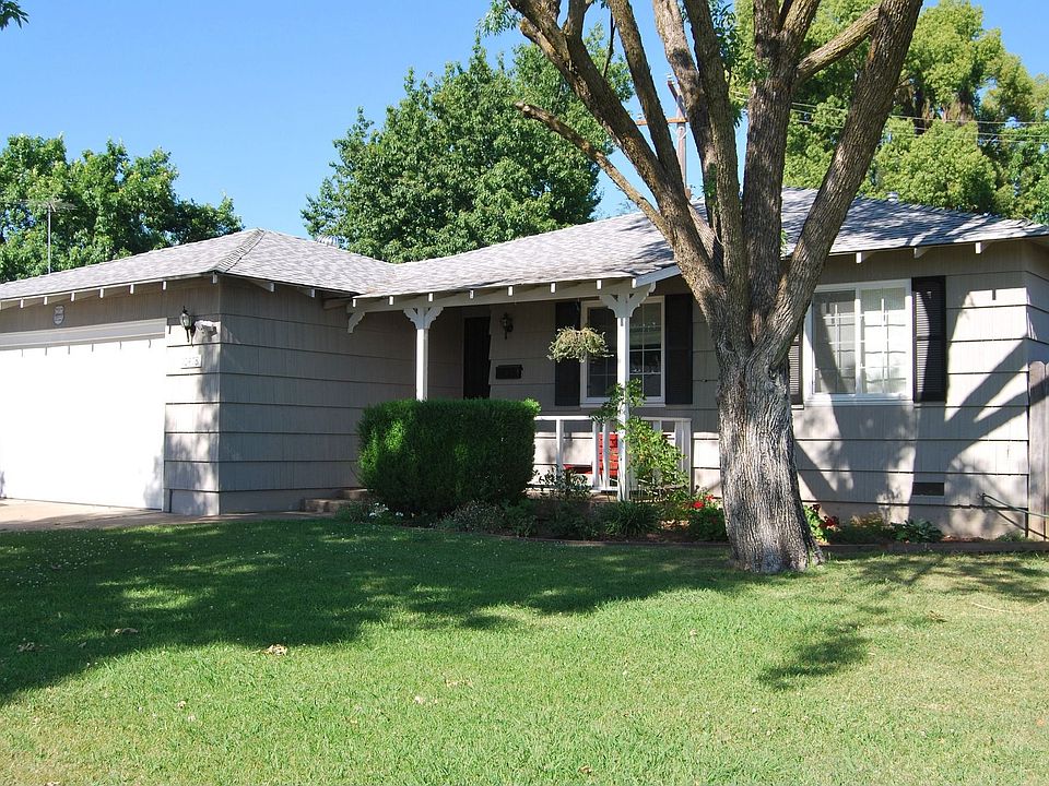 Large front yard
