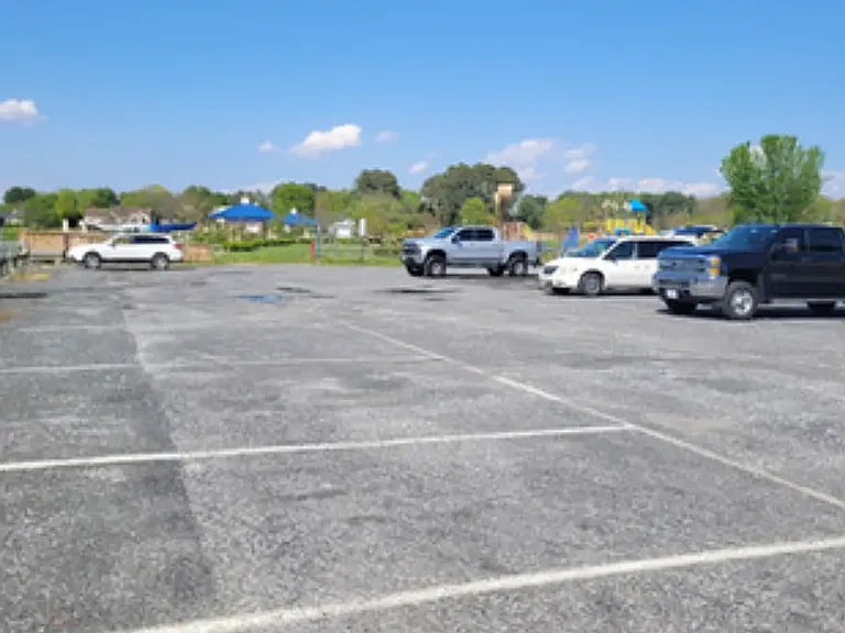 Parking for boat ramp