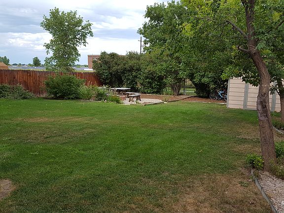 Fully fenced yard