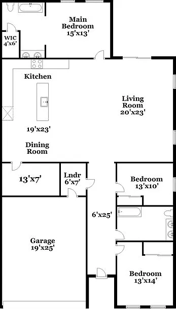 3 bed, 2.0 bath, 1800 sqft, $2,850 — Photo 2