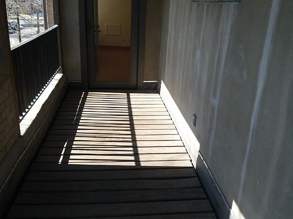 Private outdoor deck
