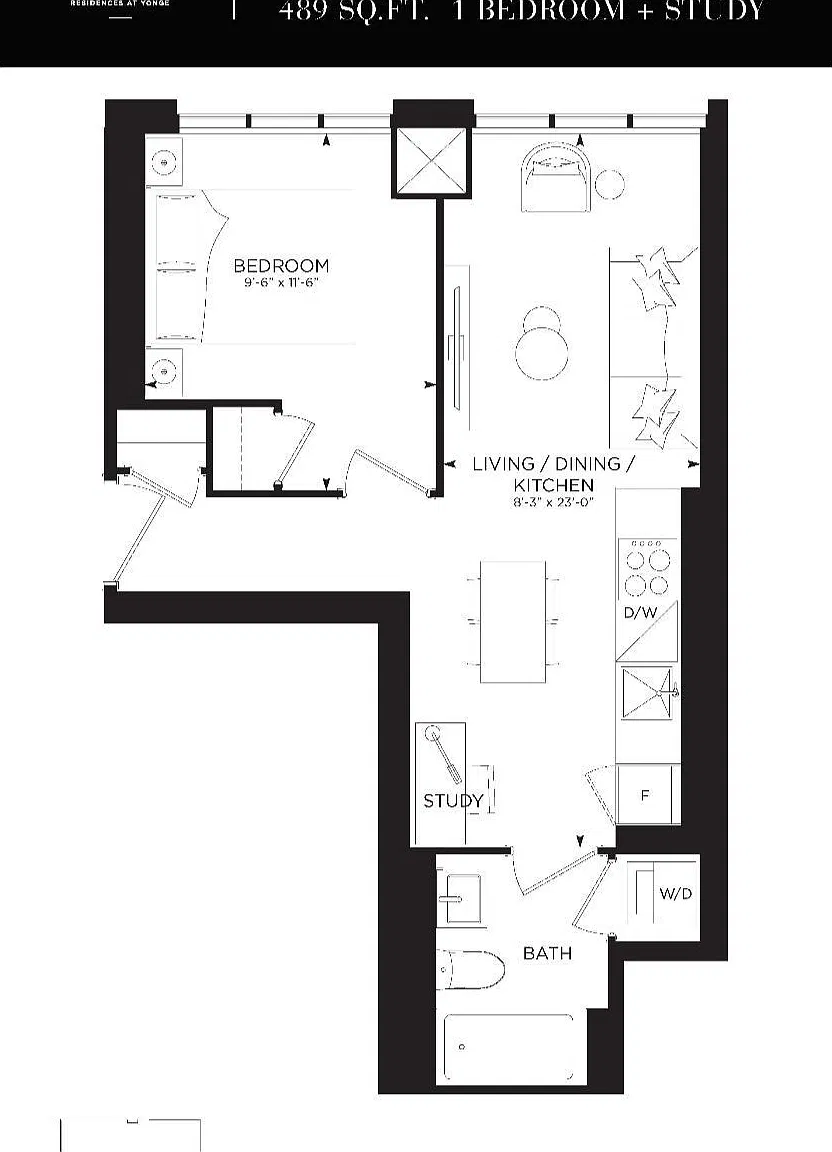 1 bed, $2,450 — Photo 3