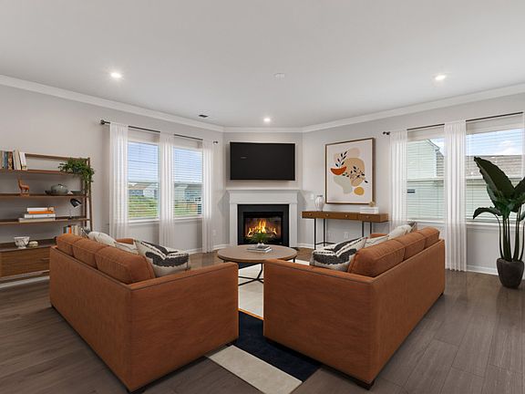 Spacious Living Room