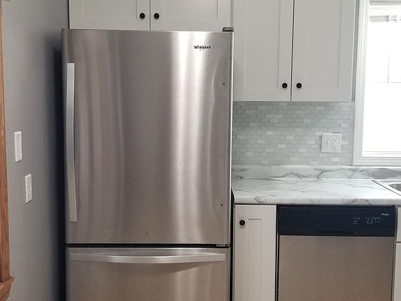 New large stainless steel refrigerator